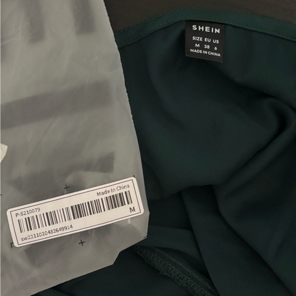 Green Wrap Dress - Picture 6 of 6